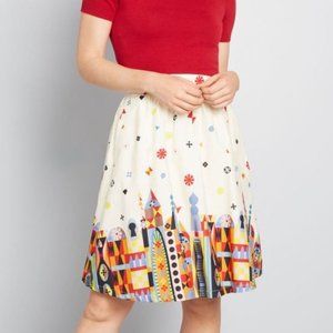 ModCloth "It's a Small World" A-line Skirt